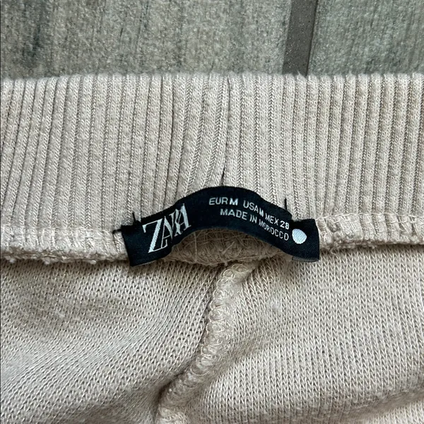 Zara Women's Cream Joggers - Image 2
