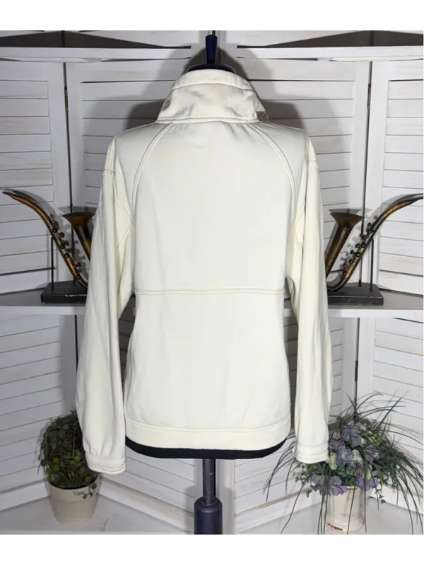 Urban outfitters Y2K oversized sweatshirt 1/2 zip cotton activewear grunge boho - Image 2
