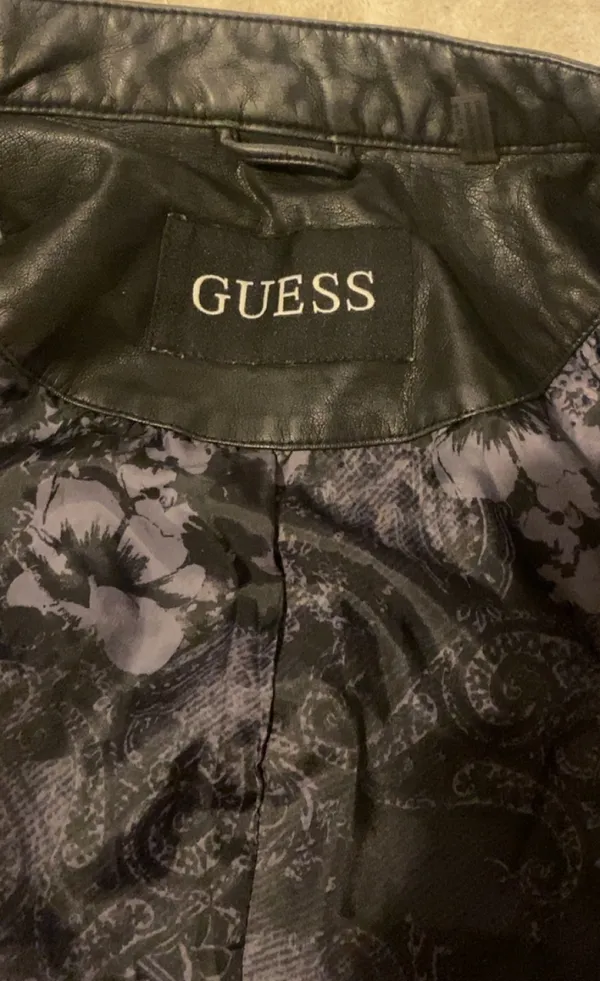 Guess Leather Jacket - Image 10