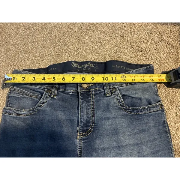Wrangler Q-Baby Ultimate Riding Jeans 30 X 31 Mid Rise No Gap Waistband Stretch - Image 6