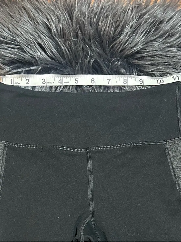 Vuori Origin Color Block Leggings Black Gray Leggings Size XXS - Image 7