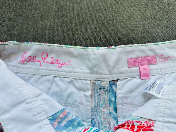 Lilly Pulitzer Coral Reef Shorts - Image 3