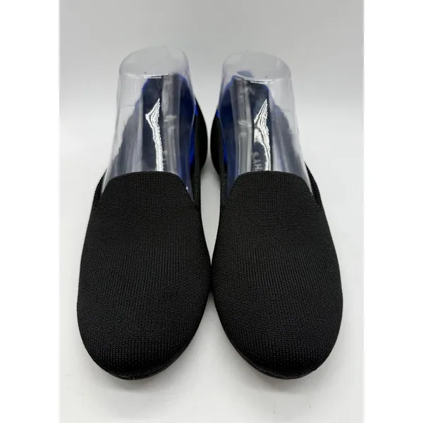 Rothy's The Loafer Black Solid Knit Fabric Slip On Flats Round Toe Women's 9.5 - Image 2