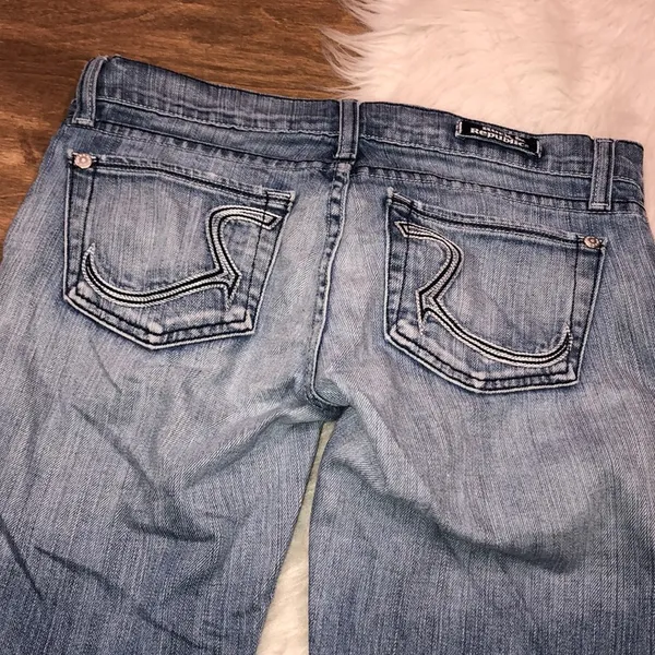 Rock & Republic size 26 blue jean Bermuda shorts - Image 9