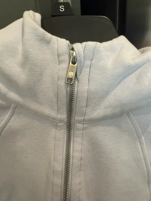 Light Purple Lululemon oversized Scuba half-zip Hoodie - Image 2