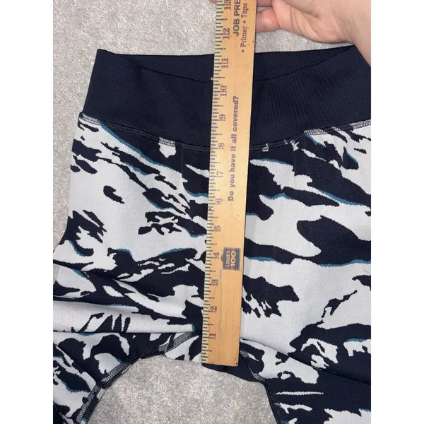 sweaty betty peaks ski base‎ layer leggings blue peaks jacquard Size 6/s NWT - Image 11