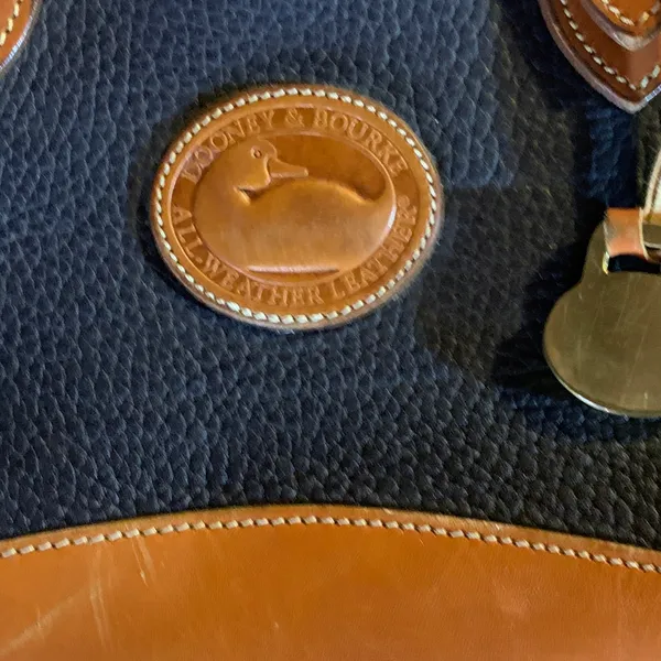 Vintage Dooney & Bourke Leather Purse - Image 2