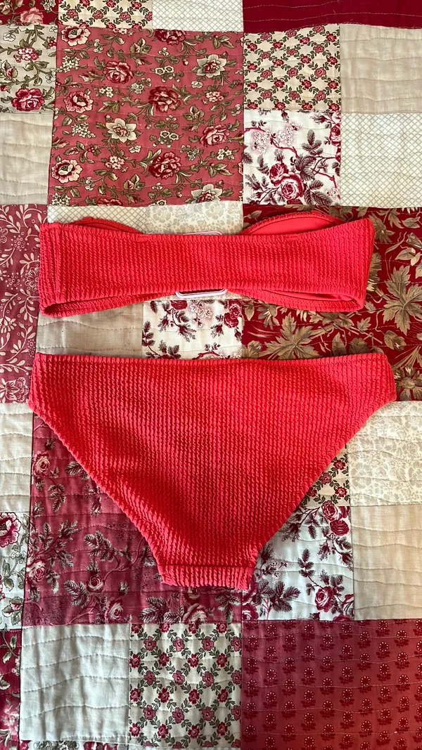 aerie red bikini set - Image 2