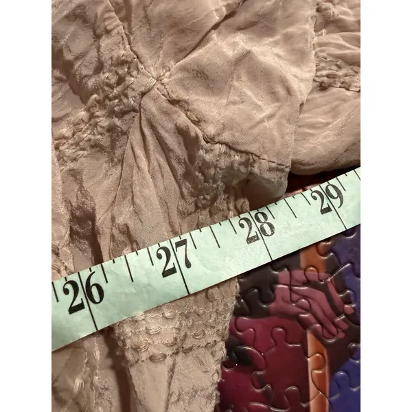 Anthropologie Sarabeth Textured Buttondown Easy Going Fit Shirt Top Size‎ Xs - Image 6