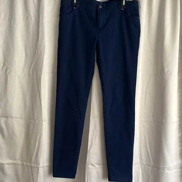 Anatomie Navy Blue Demi Skinny Pants‎ Size Medium - Image 2