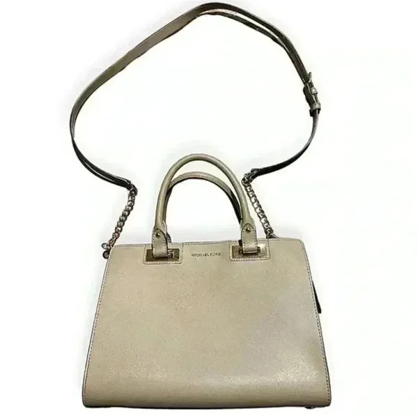 Tan Michael Kors Crossbody Shoulder Bag Purse - Image 2