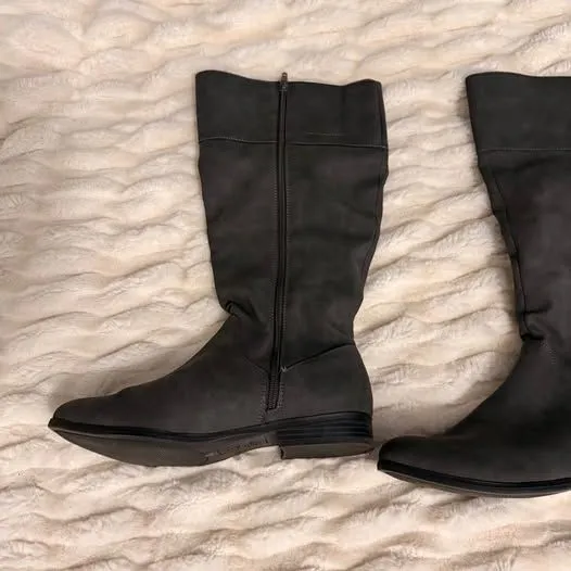 Style & Co. Gray Knee-High Boots Size 8.5 - Image 5