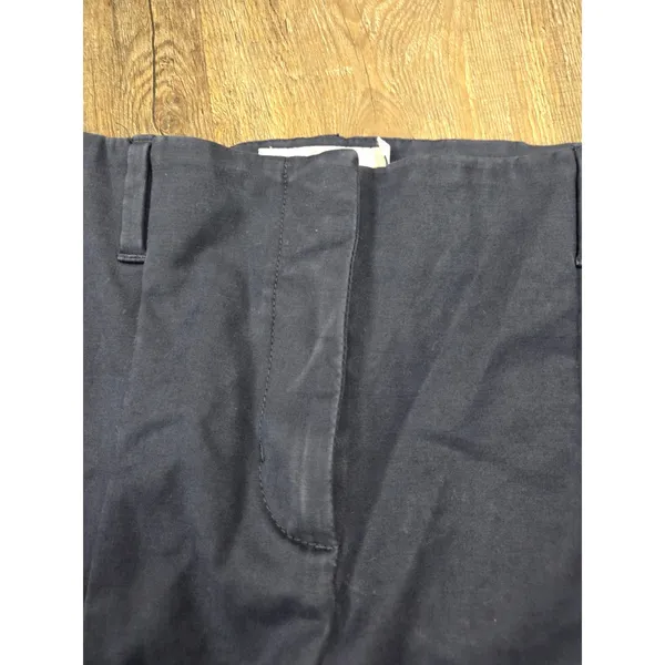Boden Women's Navy Blue Flat Front Straight Leg Dress Pants Size 8R - Image 2