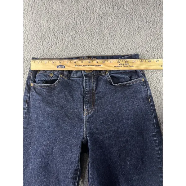 Lauren Ralph Lauren Jeans Womens 10 Mid Rise‎ Classic Bootcut Blue Denim Pants - Image 6