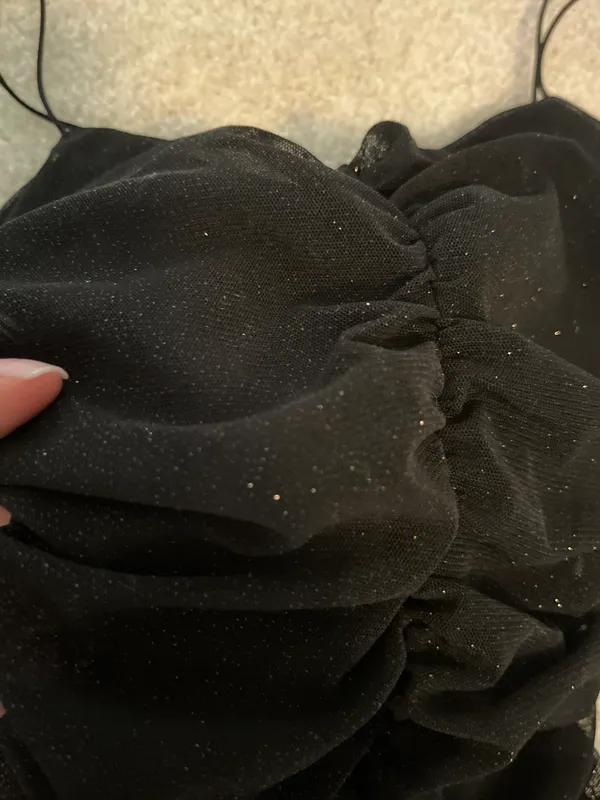 Windsor Black Sparkly Bodysuit - Image 3