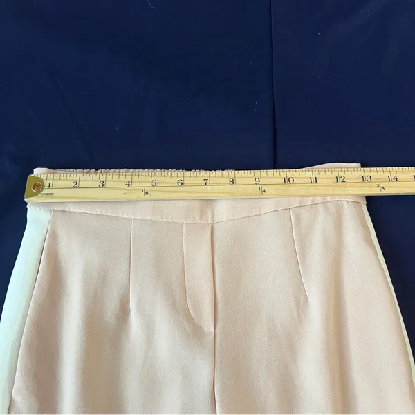 Aritzia Babaton Conan Blush Pink Stretch Crepe Pull On Side Stripe Tapered‎ Crop Pants 0 - Image 13
