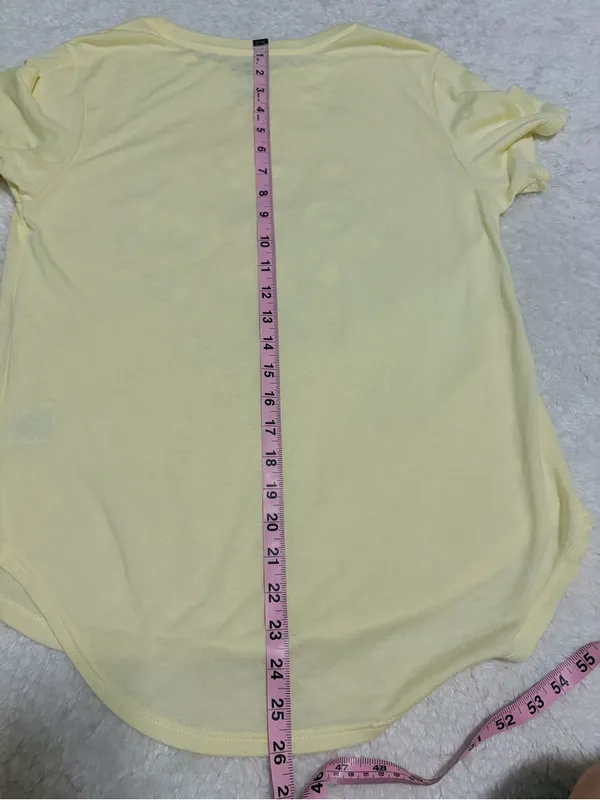 Cartoon Network Powerpuff Girls large "Girl Power" Pastel Yellow Graphic T-Shirt - Image 4