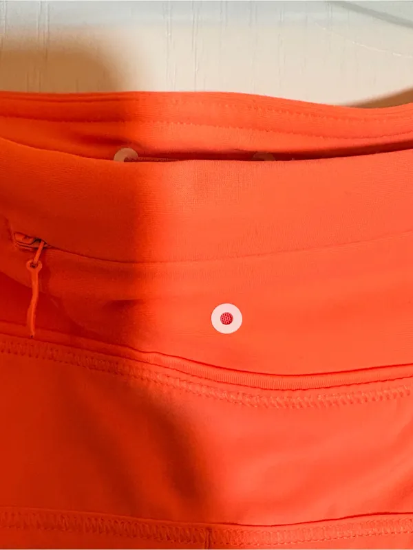 Lululemon Speed Short (H2O). RARE SZ 8 Grapefruit. - Image 4