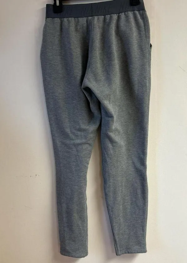 Nike Dri Fit Sportswear Jogger Sweatpants Fleece Gray Waist Band cotton size S - Image 3