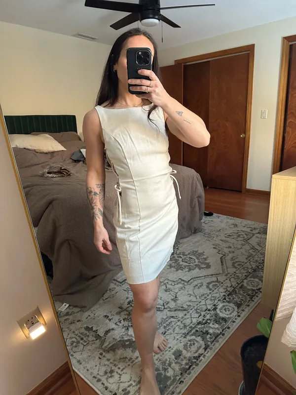 12th Tribe Linen Dress - Image 6