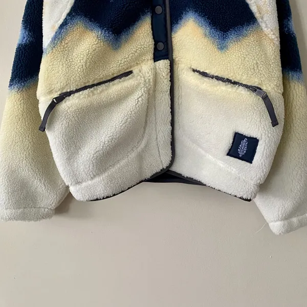 NWOT Free People Movement Hit The Slopes Printed Fleece Jacket - Image 8