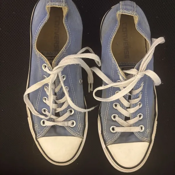 Converse Unisex CT All Star‎ 136564F Blue Low Top Shoes Sneakers Size W 8 M 6 - Image 3