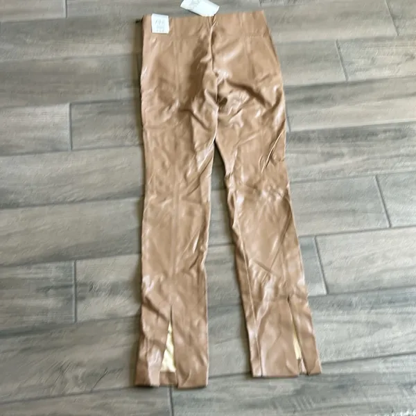 Zara faux leather pants - Image 5