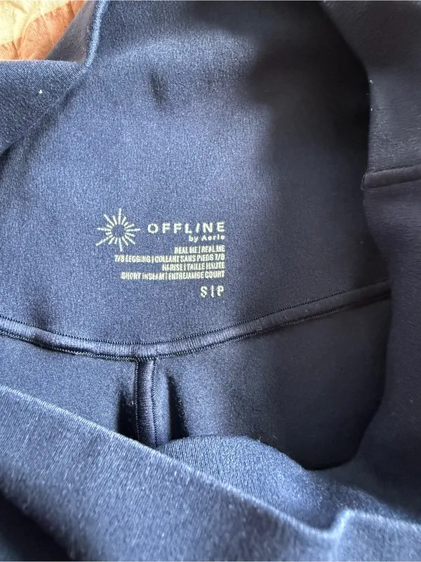 Offline by aerie 7/8 navy leggings - Image 3