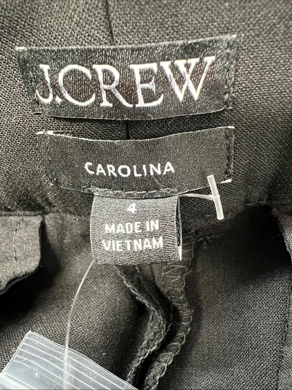 J. Crew Carolina pant in four-season stretch in Black Size 4 NWT - Image 11