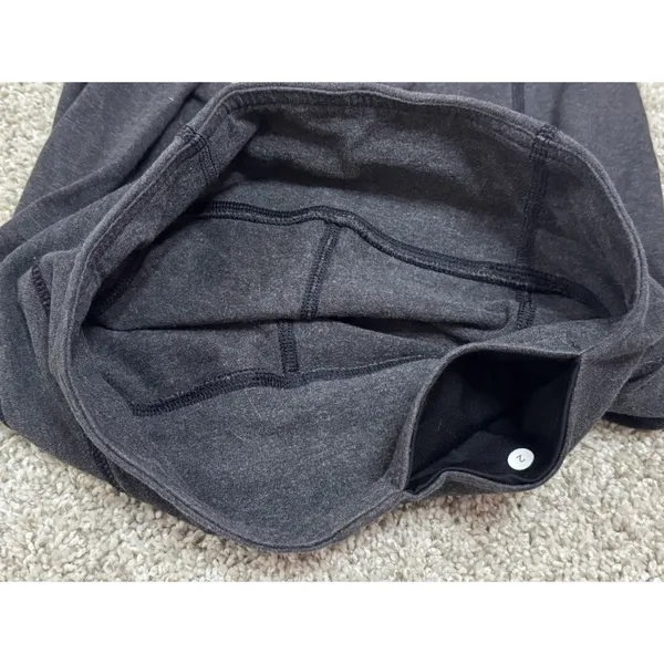 Lululemon Skinny Groove Pant Full-On Luon Yoga Leggings Size 2 Gray - Image 9
