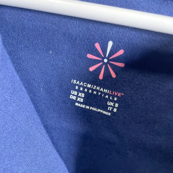 Isaac Mizrahi Live Cardigan XS Navy Blue Button-Up Long‎ Sleeve - Image 2