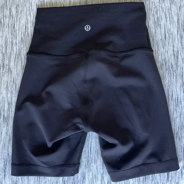 Black Biker Shorts - Image 3