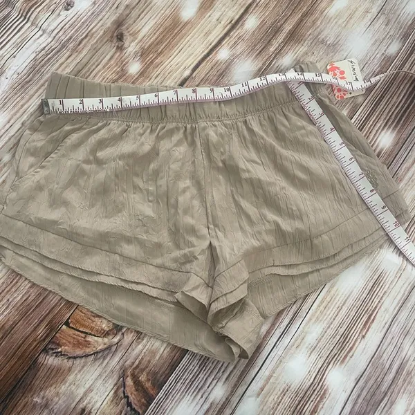 Free People Movement | Lets Go Out Short in Khaki | Medium - Image 3
