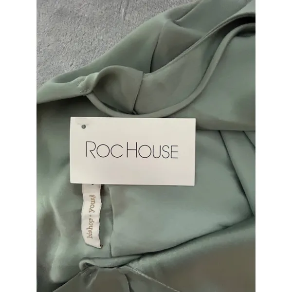 Rochouse NWT Women's Capri slip Mini Dress Sz XS Sea Glass‎ SOFT - Image 5