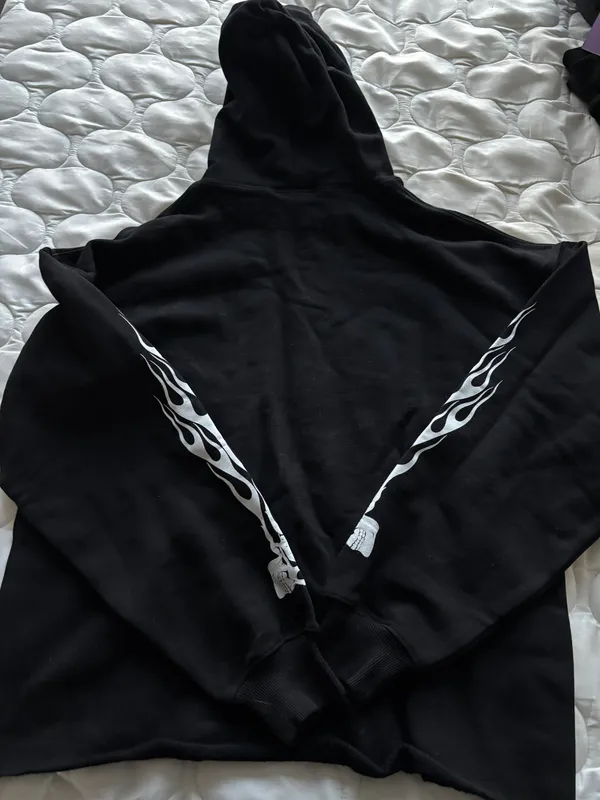 Inaka Black Hoodie Size M - Image 2