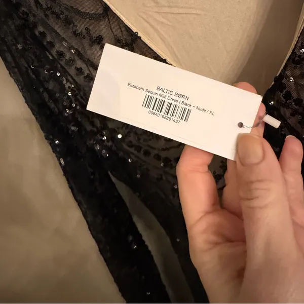 BALTIC BORN Elizabeth Sequin Midi‎ Dress - Image 7