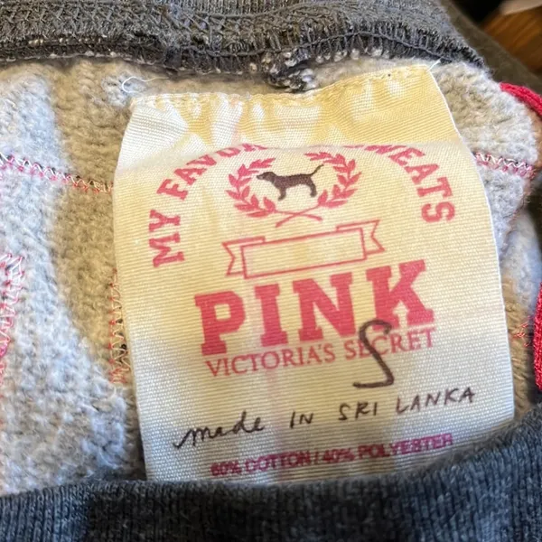 Pink joggers. Small great condition and super comfy. - Image 5