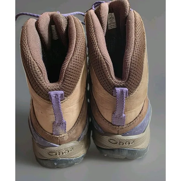 Oboz Wind River III Boots Womens 11 Brown BDRY Hiking Waterproof Lace Up Trail - Image 2