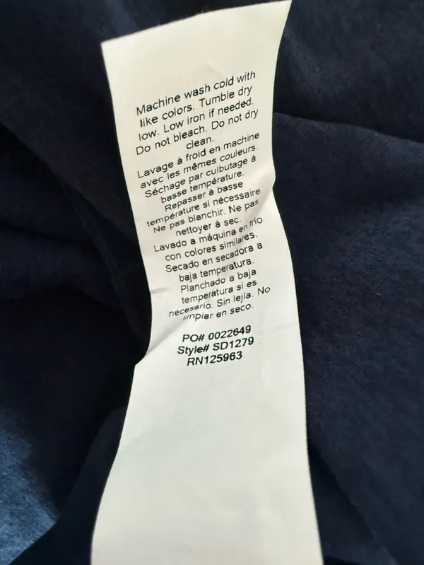 Beyond Yoga Spacedye Laid Back Wide Leg Pant Navy Medium NWT STITCH FIX - Image 9
