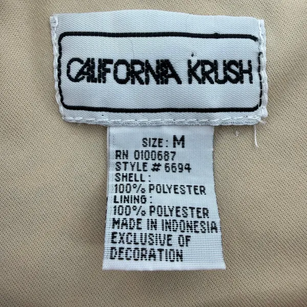 California Krush Vintage Y2K Leopard Paisley Lace Babydoll Top - Image 4