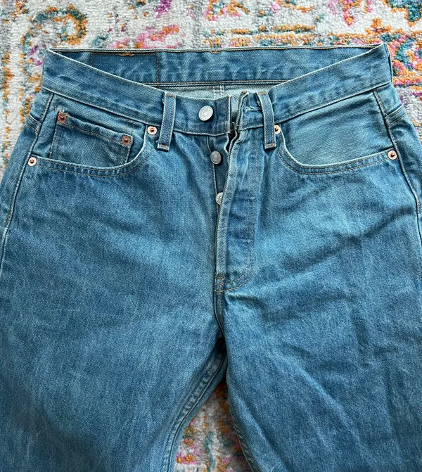 Levi's Slim Leg Vintage Reworked Jeans - Image 3
