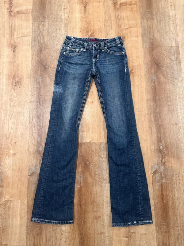 Rock And Roll Cowgirl y2k bootcut jeans - Image 2