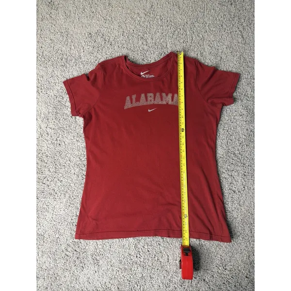 Nike Women's Alabama Crimson Tide Red Short Sleeve T-Shirt Size XLarge - Image 4