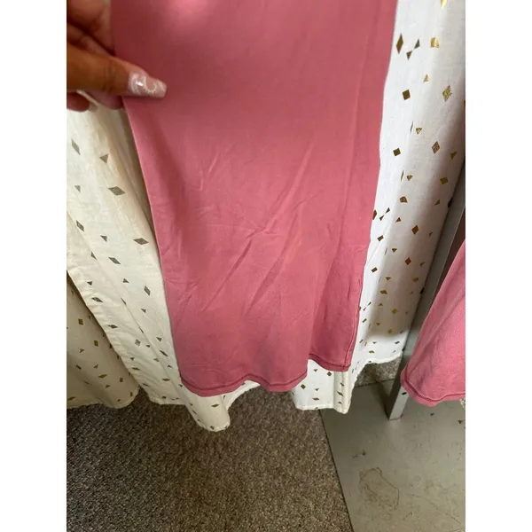 Offline By Aerie Let's Mauve Real Me High Waisted Crossover Flare Leggings M - Image 5