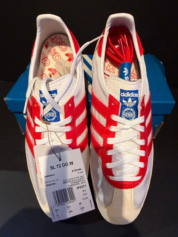Women’s Adidas SL 72 OG size 8W - Image 3