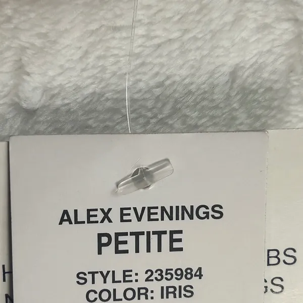 Alex Evenings Petite Iris Purple Rhinestone Trim Bolero Jacket 16P NEW - Image 5