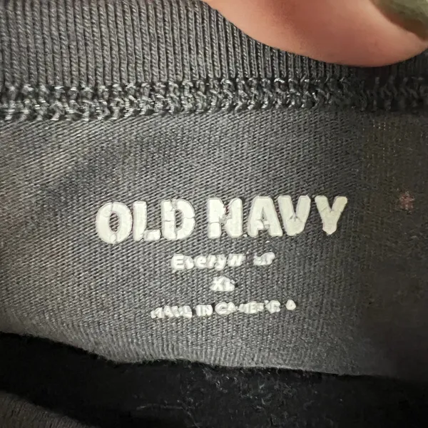 Old Navy Halloween T-Shirt Women's XL Gray Ghost Pumpkin 100% Cotton - Image 3