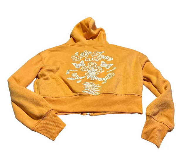 Hoodie from Faded Rose Size Small Orange - Image 2