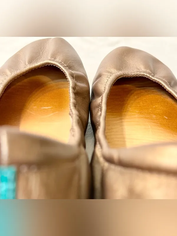 Tieks by Gavrieli Metallic Bronze Ballet Flats Size 8 - Image 13