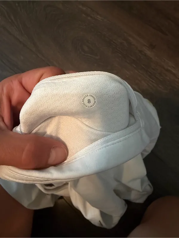 Lululemon Women's Court Rival HR Tennis Skirt Extended Liner CCEL/WHITESz 8 - Image 4
